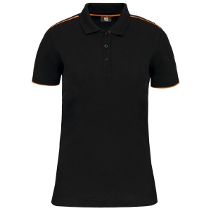 Polo Day To Day contrasté manches courtes femme 3