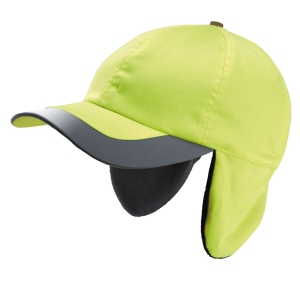 Casquette hiver fluorescente - 6 panneaux 3