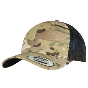 Casquette style trucker camouflage 17