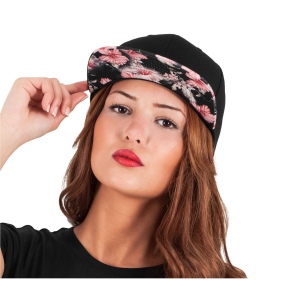 Casquette snapback motif fleuri 6
