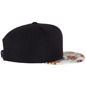 Casquette snapback motif fleuri 8