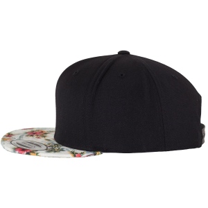 Casquette snapback motif fleuri 10