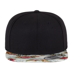 Casquette snapback motif fleuri 3