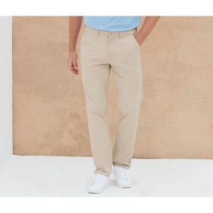 Pantalon homme chino ceinture ajustable