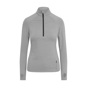 Tee-shirt de sport femme col zippé 4