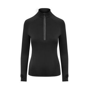 Tee-shirt de sport femme col zippé 3