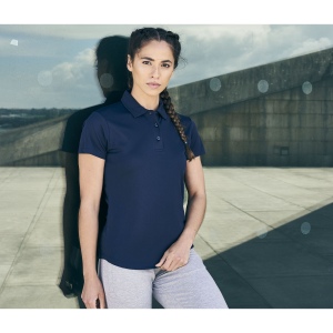 Polo femme respirant