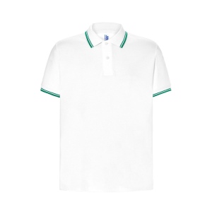 Polo homme contrasté 3