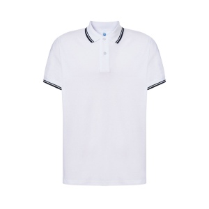 Polo homme contrasté 2