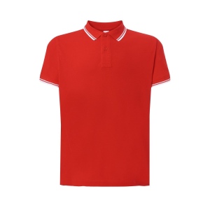 Polo homme contrasté 8