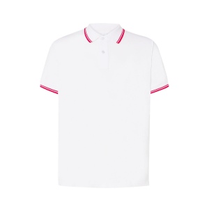 Polo homme contrasté 4