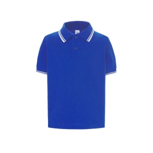Polo enfant contrasté 5