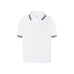 Polo enfant contrasté 2