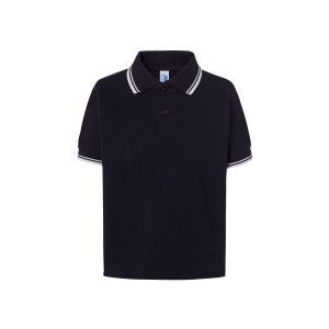 Polo enfant contrasté 3