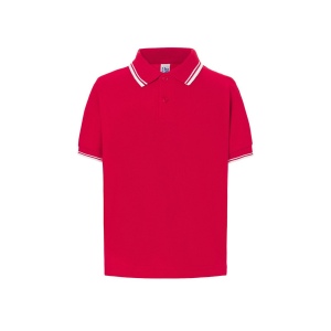 Polo enfant contrasté 4