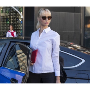 Chemise popeline femme