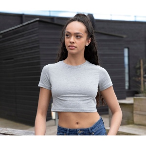 Tee-shirt Tri-blend femme court