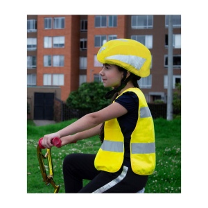 Housse de casque haute visibilité