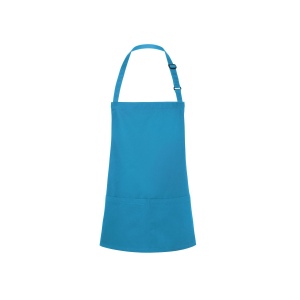 Tablier à bavette court avec boucle et poche 11