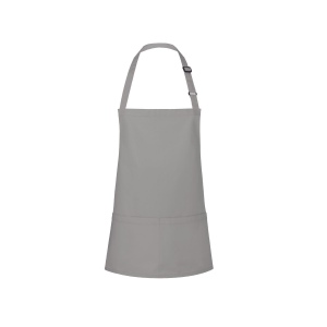 Tablier à bavette court avec boucle et poche 22