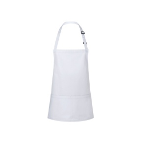 Tablier à bavette court avec boucle et poche 6
