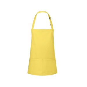 Tablier à bavette court avec boucle et poche 18