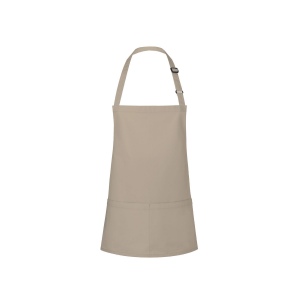 Tablier à bavette court avec boucle et poche 4