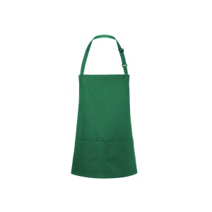 Tablier à bavette court avec boucle et poche 7