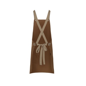 Tablier à bavette Urban-Look avec bretelles croisées et poche 10