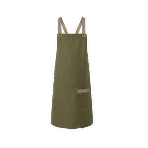 Tablier à bavette Urban-Look avec bretelles croisées et poche 3