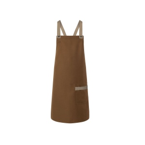 Tablier à bavette Urban-Look avec bretelles croisées et poche 5