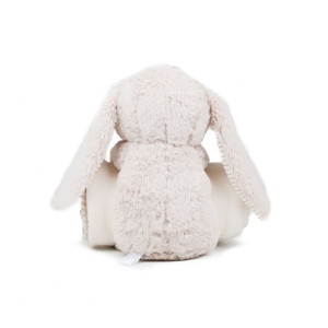 Peluche lapin avec couverture 3