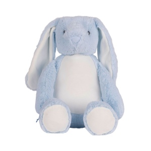 Peluche lapin avec ouverture zippée 5