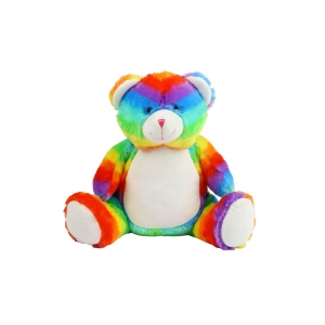 Peluche arc-en-ciel