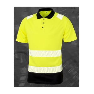 Polo haute visibilité en polyester recyclé 3
