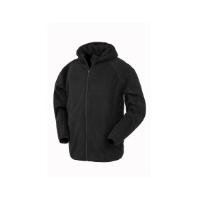 Polaire capuche en polyester recyclé 2