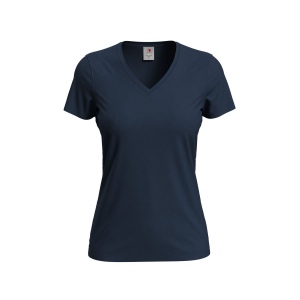 Tee-shirt femme col V 11