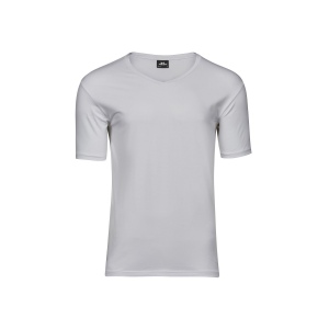 Tee-shirt stretch col V 3