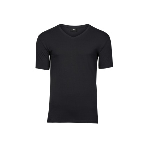 Tee-shirt stretch col V 2