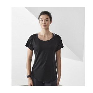 Tee-shirt col échancré