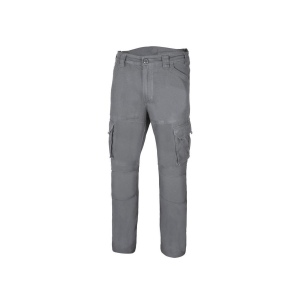PANTALON MULTIPOCHES EN COTON STRETCH 4