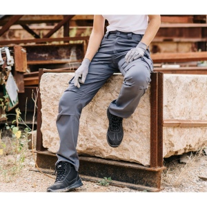 PANTALON MULTIPOCHES EN COTON STRETCH