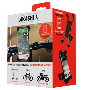 JITENSHA - SUPPORT VELO / MOTO / TROTTINETTE - SMARTPHONE JUSQU’A 6.9" 4