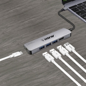 NOSHUKU - HUB 5 EN 1 - USB TYPE-C 7