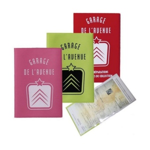Porte-cartes grise 4 volets - Prestige 3