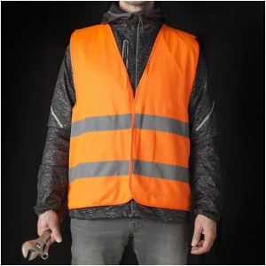 Gilet de sécurité dans une pochette pour usage professionnel Watch-out RFX™ 12