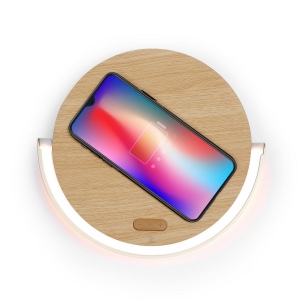 Enceinte LED chargeur induction fast charge 4