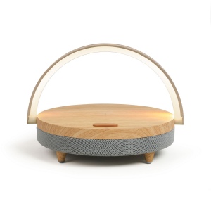 Enceinte LED chargeur induction fast charge