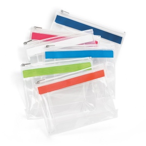 CHASTAIN. Transparent. Pochette EVA avec fermeture éclair 6
