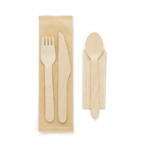 SUYA. Ensemble de couverts en bois 2